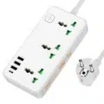 Hoco AC7A Storm 3-position Socket 1.5M (EU Plug) - Image 3