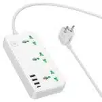 Hoco AC7A Storm 3-position Socket 1.5M (EU Plug) - Image 4