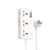 Hoco AC8A Storm 3 Sockets Power Strip 1.5M (EU Plug)
