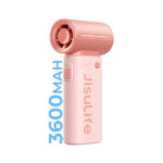 JISULIFE Handheld Fan Life9 3600mAh Pink