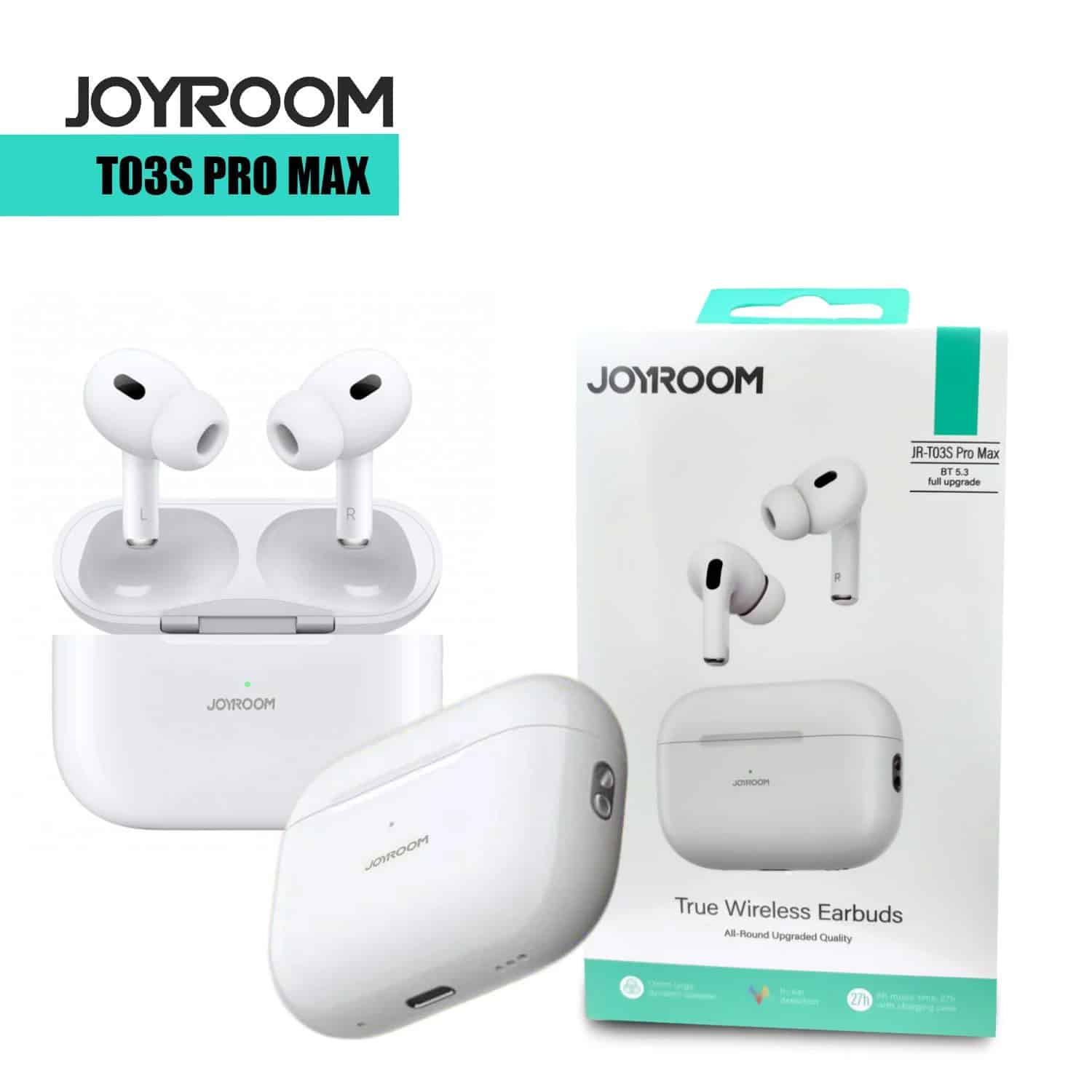 Joyroom JR T03S Pro Max True Wireless Earbuds 4