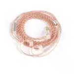 KBEAR 4 Core Silver Plated Copper Cable with Mic QDC Pin