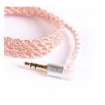 KBEAR 4 Core Silver Plated Copper Cable with Mic QDC Pin