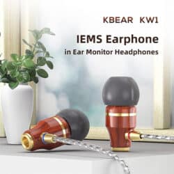 KBEAR KW1 Single DD In-Ear Hifi Wired Earphone (MIC)