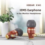 KBEAR KW1 Single DD In Ear Hifi Wired Earphone Type C MIC 4