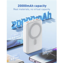 LDNIO PQ18 22.5W 20000mah Magnetic Wireless Powerbank