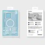 Momax iPhone 15 Pro / 15 Pro Max CaseForm PLAY Transparent Magnetic Case - Image 3