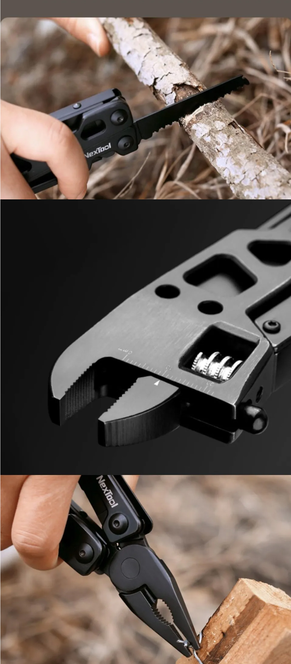 Nextool NE20145 9 In 1 Multi-functional Wrench Knife