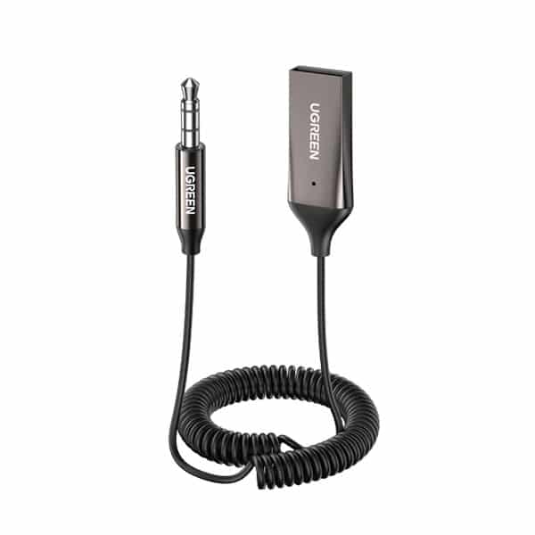 UGREEN 70601 Bluetooth Car Receiver Aux with Mic