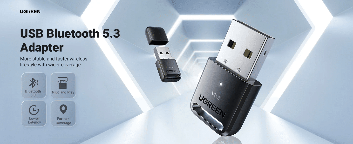UGREEN CM391 USB Bluetooth 5.3 Adapter 90225 3