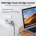 Ugreen US355 5A 240W PD USB C to USB C 3.2 Gen 2 Cable 1 Meter (80150) - Image 4