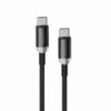 VYVYLABS VCSCC-02 Crystal Series 60W Type-C to Type-C Fast Charging Data Cable 1 Meter