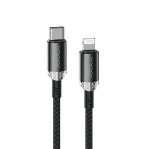 VYVYLABS VCSCL-02 Crystal Series 30W Type-C to Lighning Fast Charging Data Cable 1 Meter