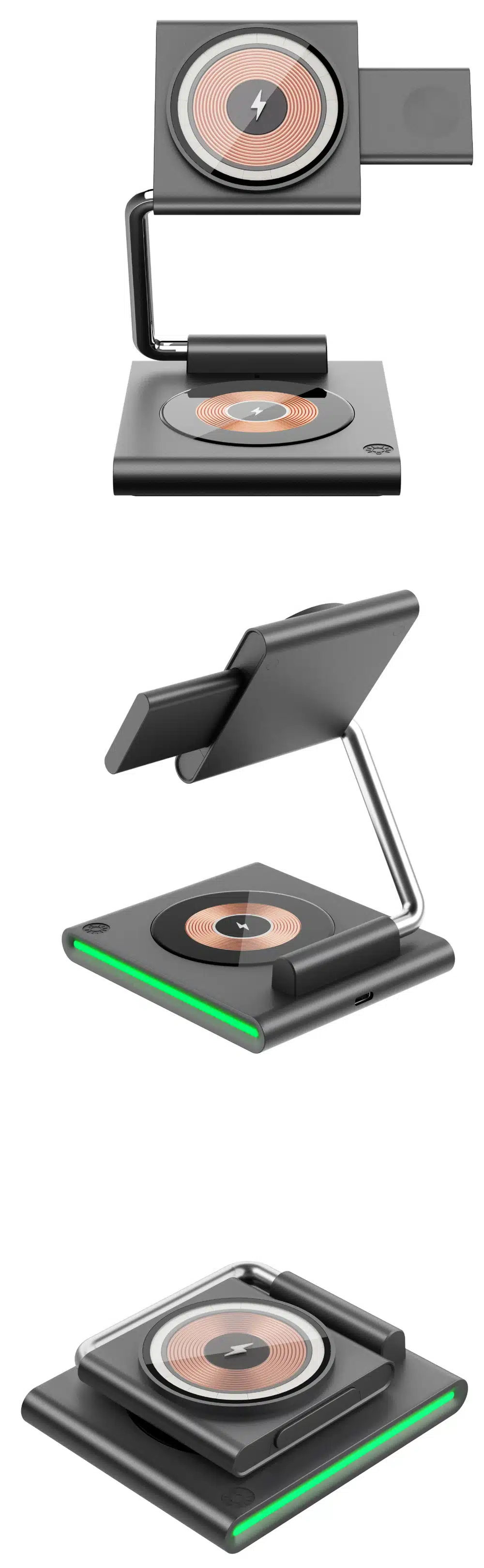 WiWU GEEK Wi-W023 3 in 1 Wireless Charger