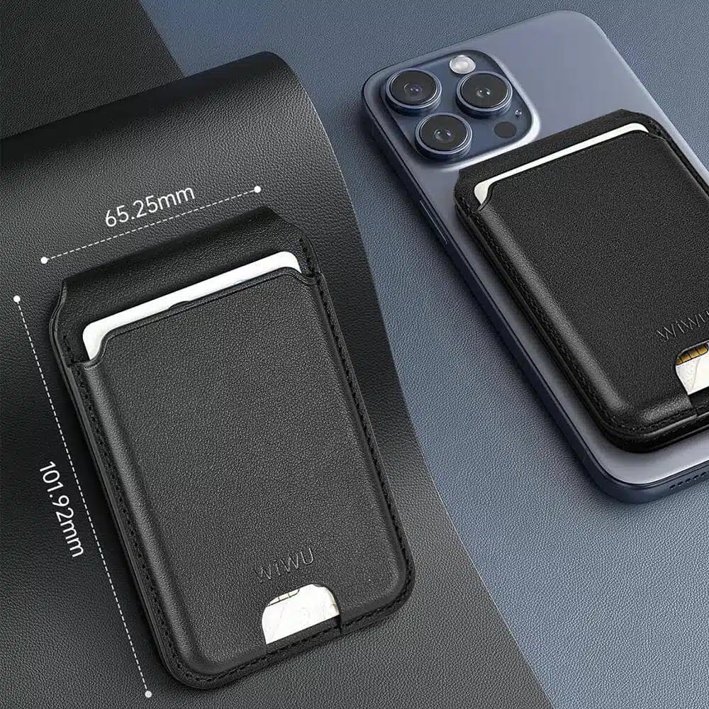 WiWU MW-003 Mag Wallet Pro PU Leather Card Holder and Stand