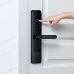 Xiaomi Mi Smart Door Lock E Fingerprint Password Alarm Work Mi Home App Control with Doorbell
