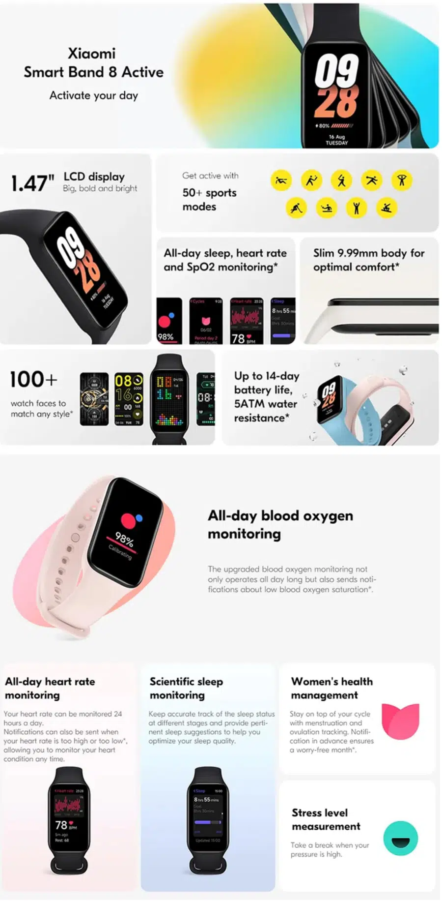 Xiaomi Smart Band 8 Active