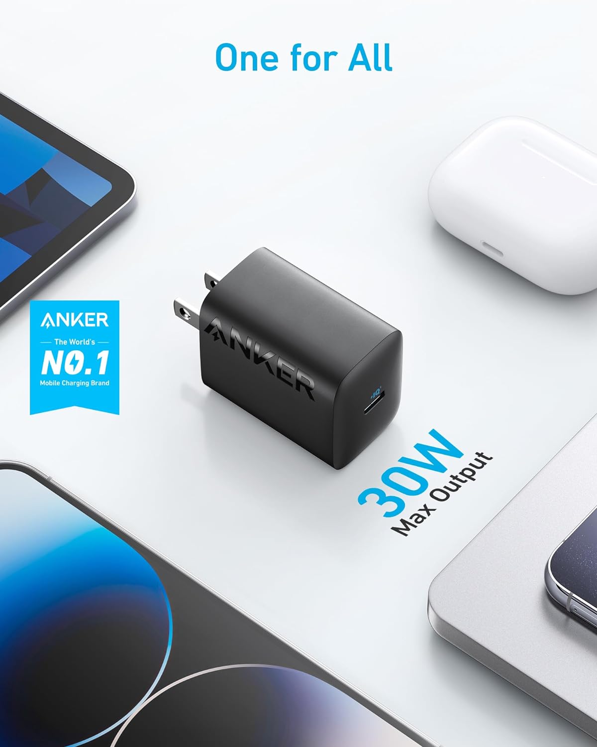 Anker 312 30W PD USB C Charger A2640N11 2