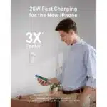Anker PowerPort III 20W PD Wall Charger With USB C to Lightning Cable (B2149) - Image 4