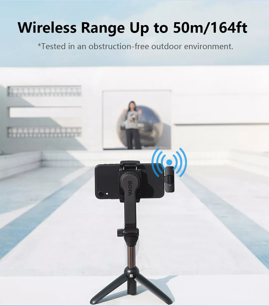 BOYA BY V10 Ultracompact 2.4GHz Wireless Microphone for Type C device 9