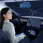 Baseus CoolRide Car Windshield Double-Layed Sun Shade Umbrella Lite - Image 3