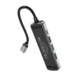 Hoco HB23 Easy view 5-in-1 USB Multifunctional Type-C Hub - Image 2
