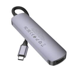 Hoco HB28 6 in 1 USB Multifunctional Type C Hub 2