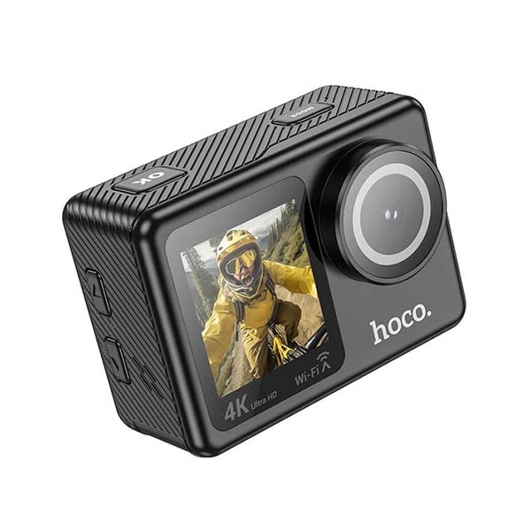 Hoco Ultra HD 4K WiFi Action Camera with LCD Screen