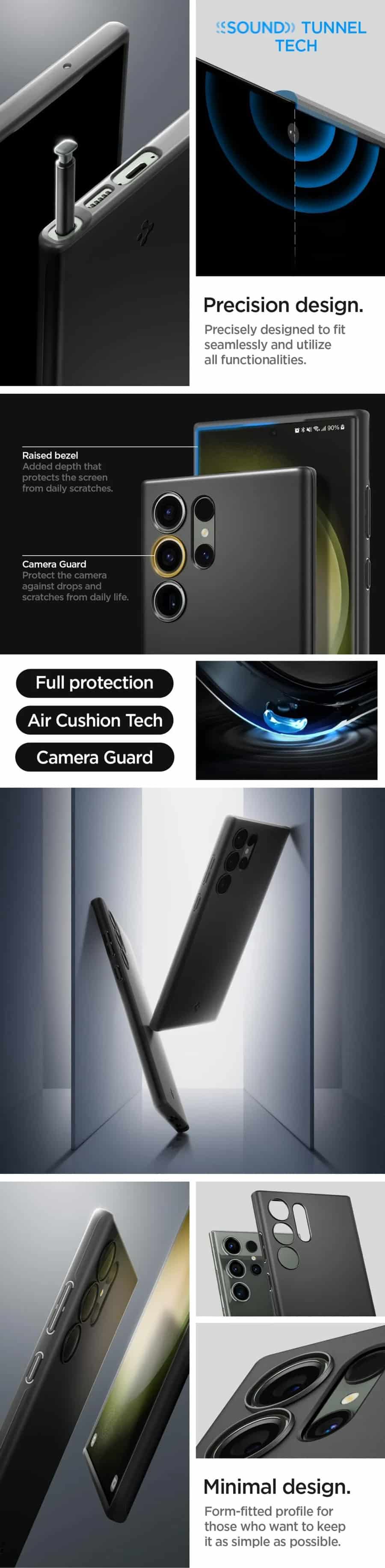 Spigen Samsung Galaxy S23 Ultra Thin Fit Case