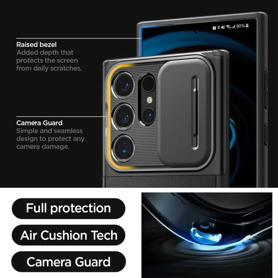 Spigen Samsung Galaxy S24 Ultra Optik Armor Case