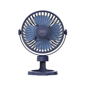 XO MF78 4-Inch Rechargeable Fan With Phone Holder