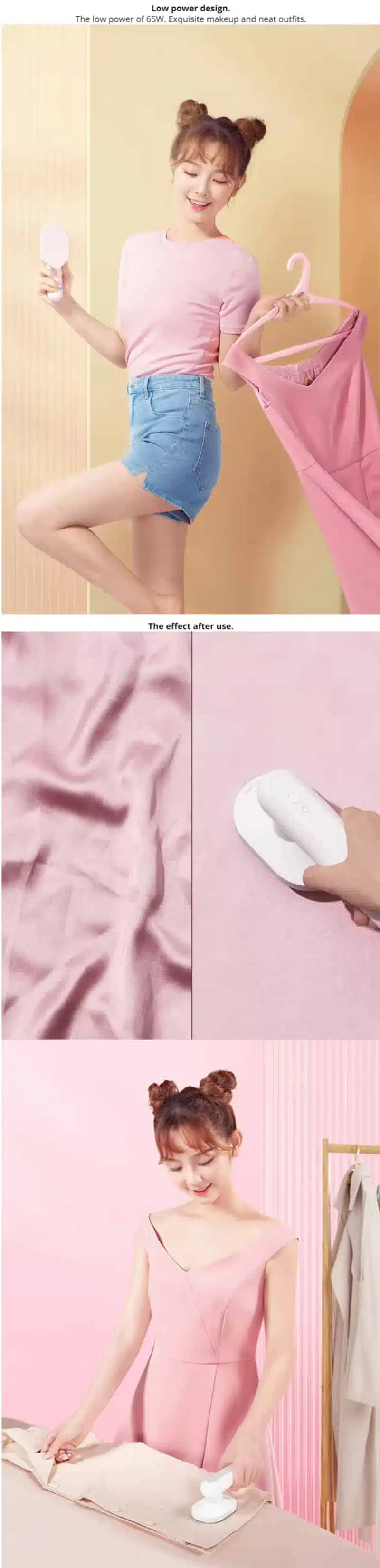 Xiaomi Lofans Mini Wireless Ironing Machine Handheld Steamer Iron