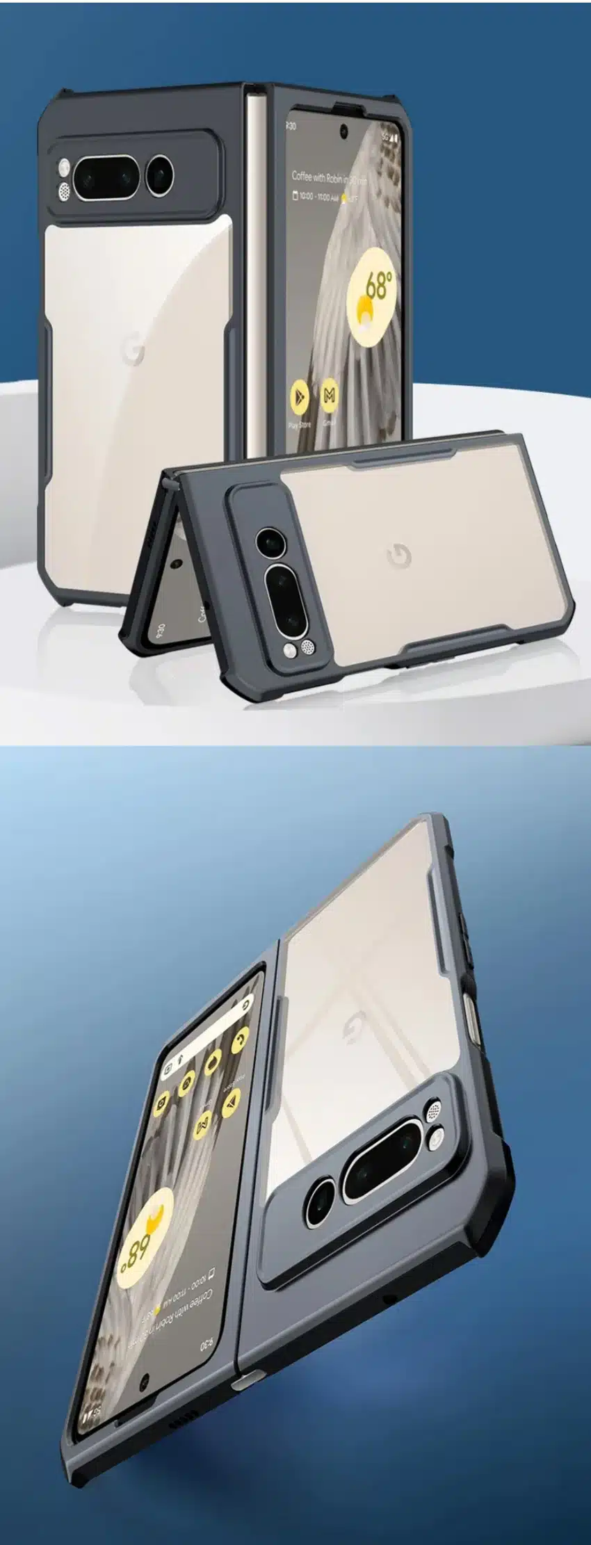 Xundd Google Pixel Fold Airbag Shockproof Folding Protective Case