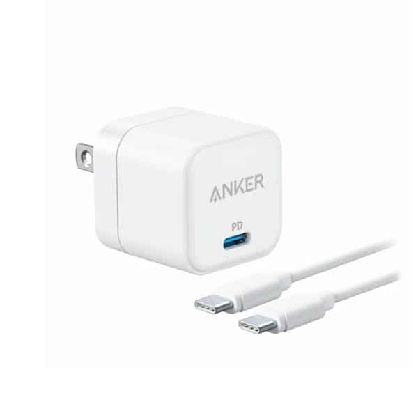 Anker PowerPort III 20W PD Wall Charger With USB C to USB C Cable (B2149)