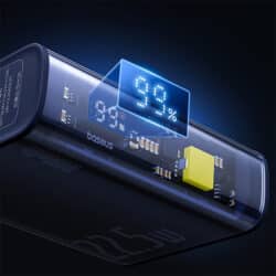 Baseus 22.5W 20000mAh Mini Semi Transpharent Digital Display Quick Charge Power Bank 4
