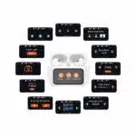 Hoco EW72 Touch Screen ANC True Wireless Earphones - Image 3