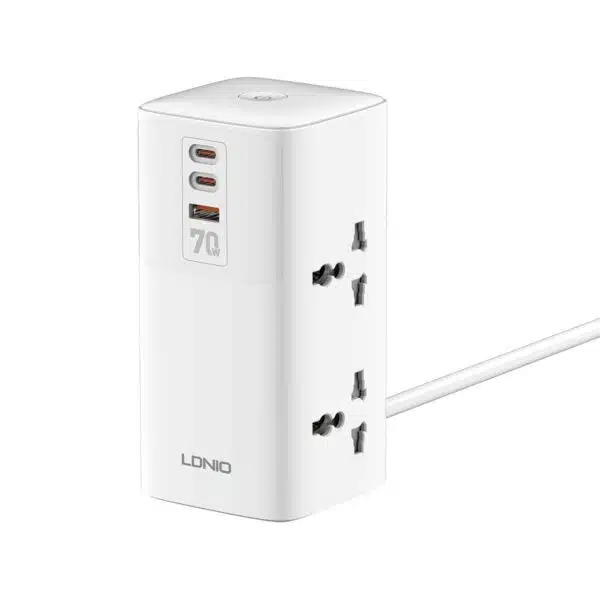 LDNIO SC4383 70W PD Multifunctional Universal Desktop Power Adapter