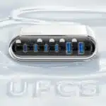 MOMAX 1-Charge Flow+ 120W 6-Port GaN Desktop Charger (UM55) - Image 3