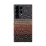 PITAKA Galaxy S24 Ultra MagEZ Case 4 Case-Less Thin Case - Sunset