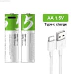 Smartoools Type-C Rechargeable Batteries AA 2 Pcs