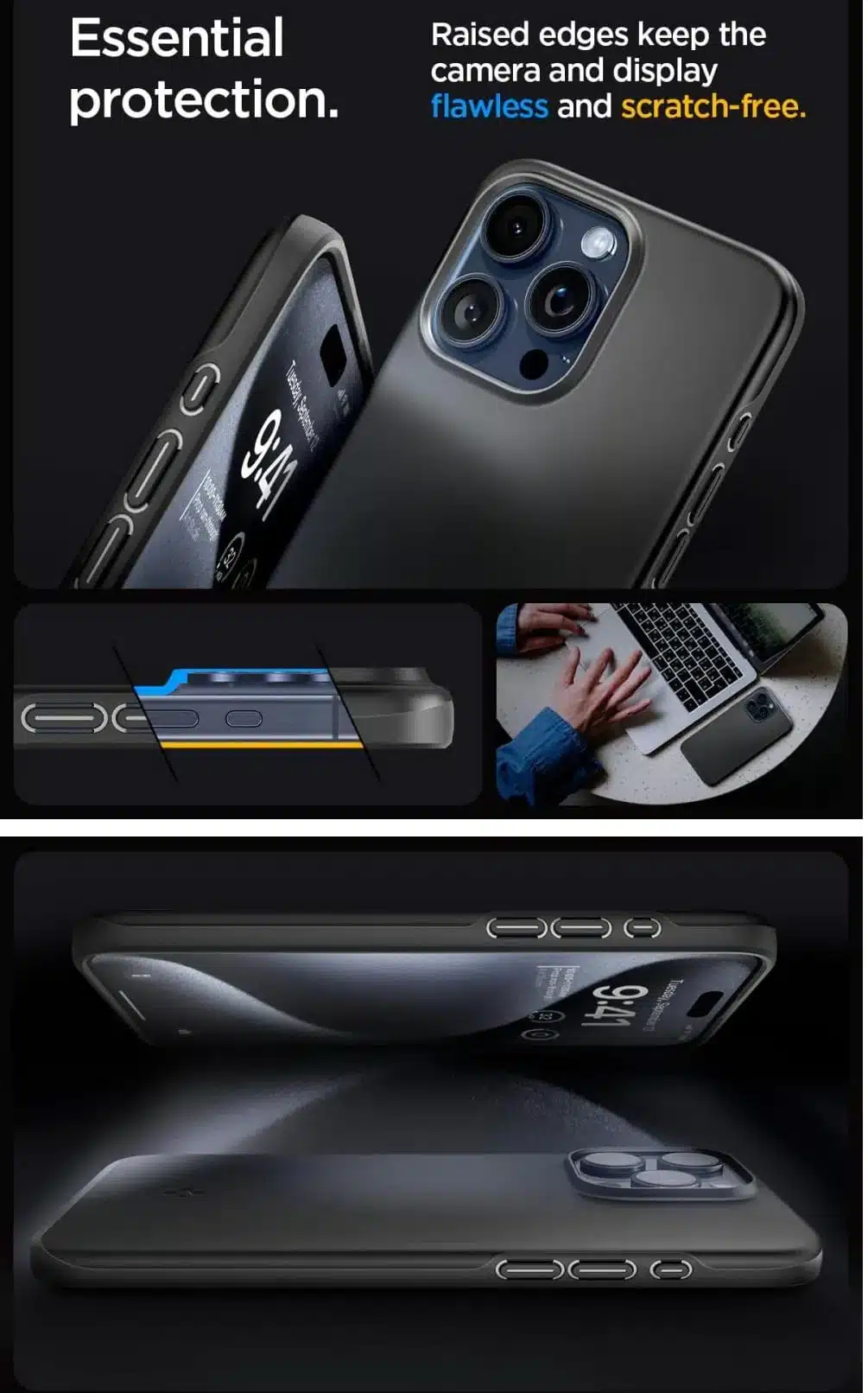 Spigen iPhone 15 Pro Thin Fit Case