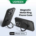 UGREEN LP763 iPhone 15 Pro Kickstand and Magnetic Protective Case