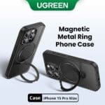 UGREEN LP764 iPhone 15 Pro Max Kickstand and Magnetic Protective Case