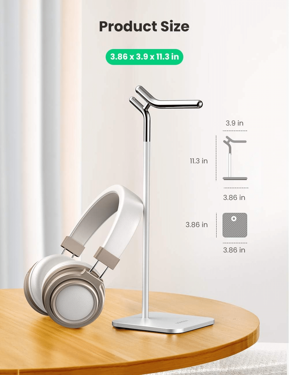 Ugreen LP143 Adjustable Headphone Stand 80701 8