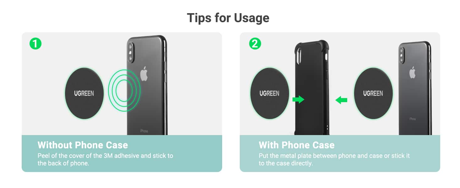 Ugreen Metal Plate for Magnetic Phone Stand 5