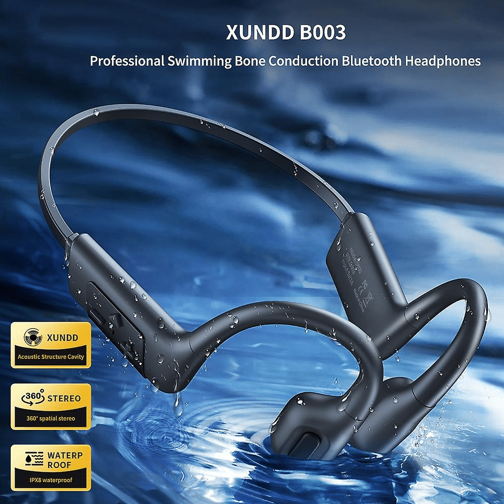 XUNDD B003 Bone Conduction Bluetooth Headset 3 1