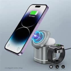 XUNDD XDCH 061 3 in 1 Magnetic Wireless Charger 4