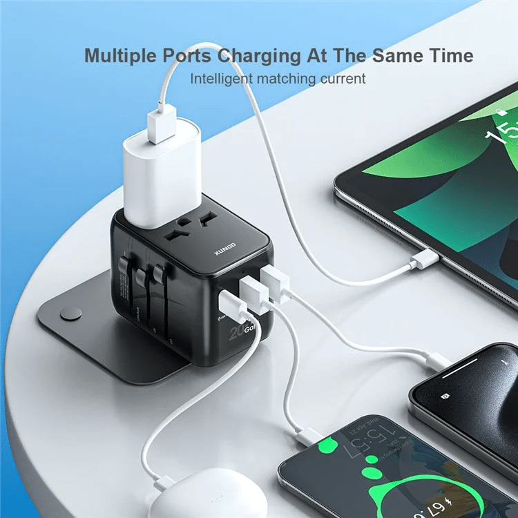 XUNDD XDCH 069 20W Universal Travel Adapter 5