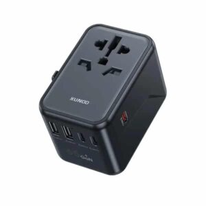 XUNDD XDCH-072 65W 5 USB Ports Universal Travel Adapter