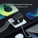 XUNDD XDCH-072 65W 5 USB Ports Universal Travel Adapters - Image 5
